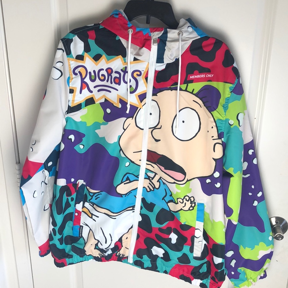 Members Only x Rugrats Windbreaker Jacket - Picture 2 of 5